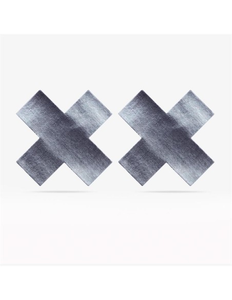 Pack Pezoneras Cruces Negro y Gris