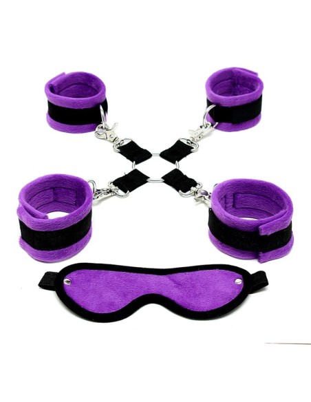 Rimba Bondage Play Set de Bondage Color Purpura Rimba Bondage Play Set de Bondage Color Purpura