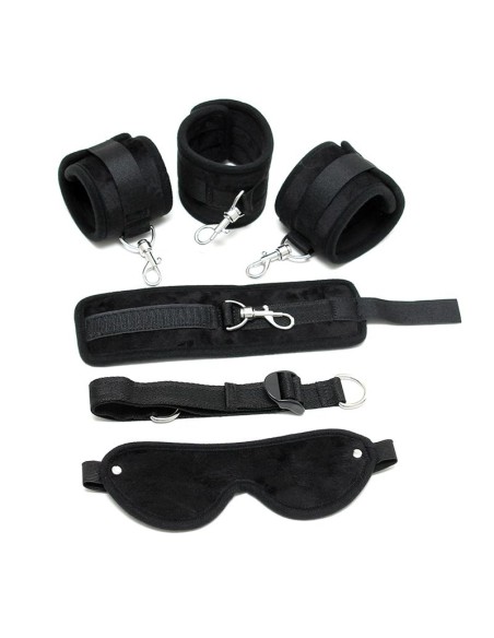 Ataduras con Mascara Ajustable Color Negro Ataduras con Mascara Ajustable Color Negro