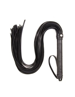 Flogger Mango de Metal 69 cm Negro