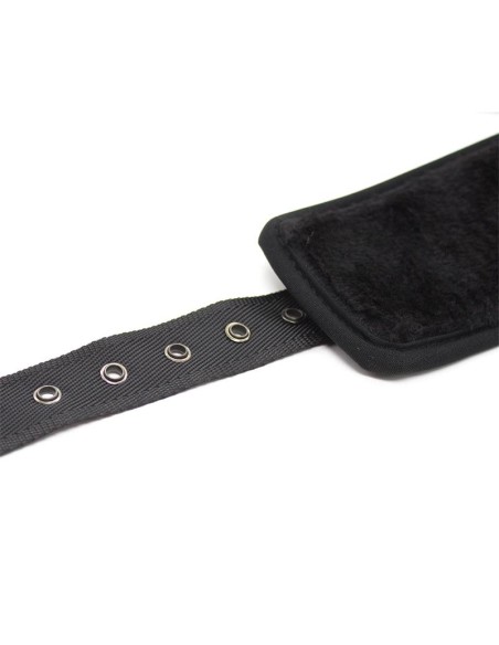 Esposas de Cuero Mosqueton Grande Negro Esposas de Cuero Mosqueton Grande Negro