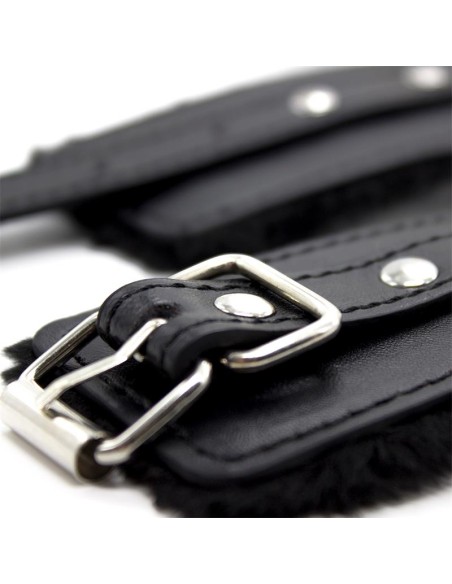 Esposas para Tobillos con Interior Acolchado 35 cm Negro