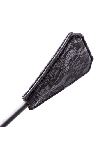 Plumero y Pala con Encaje 2 en 1 56 cm Negro