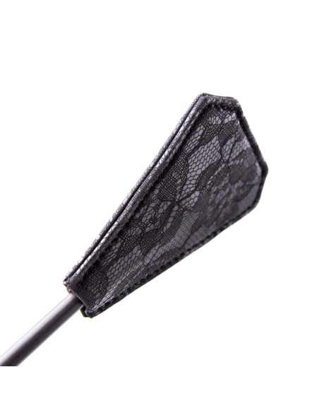 Plumero y Pala con Encaje 2 en 1 56 cm Negro