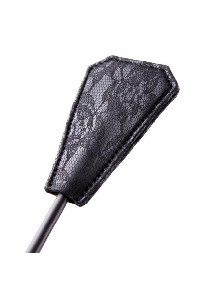 Plumero y Pala con Encaje 2 en 1 56 cm Negro