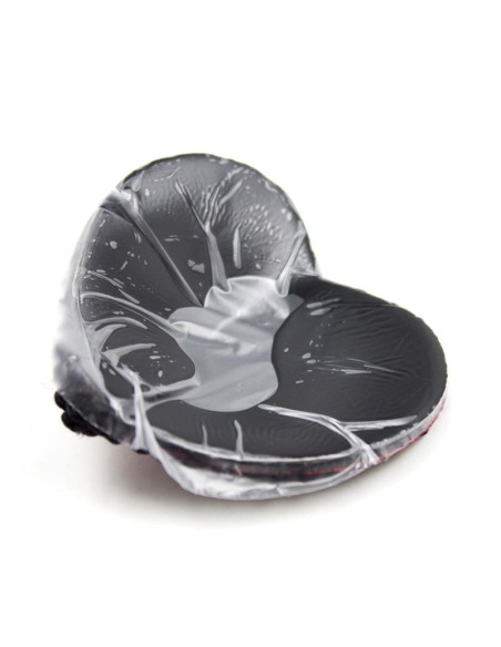 Pezoneras con Encaje Rojo Negro