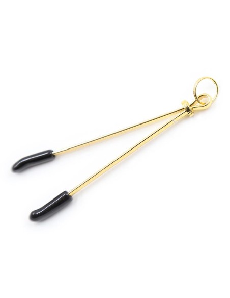 Pinzas para Pezones Metal Negro Dorado