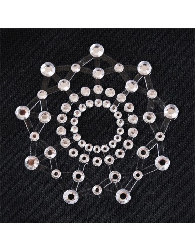 Pezoneras Copo de Nieve Blanco