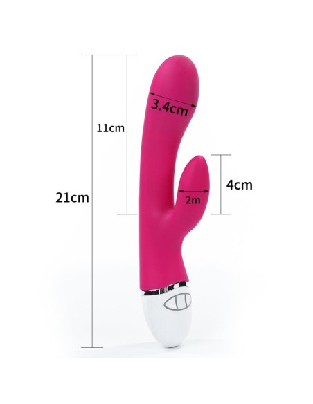 Vibrador Dreamer USB Rose Red Vibrador Dreamer USB Rose Red