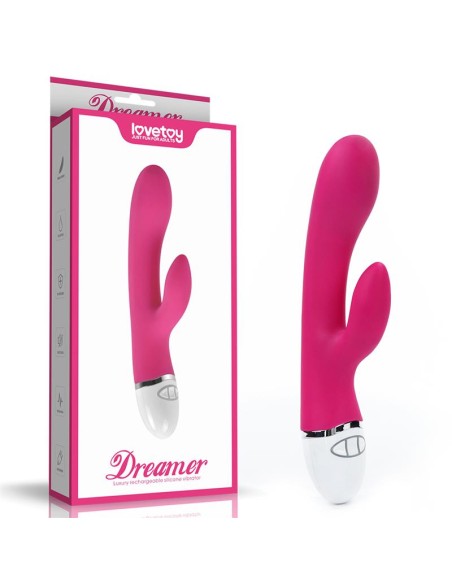 Vibrador Dreamer USB Rose Red Vibrador Dreamer USB Rose Red