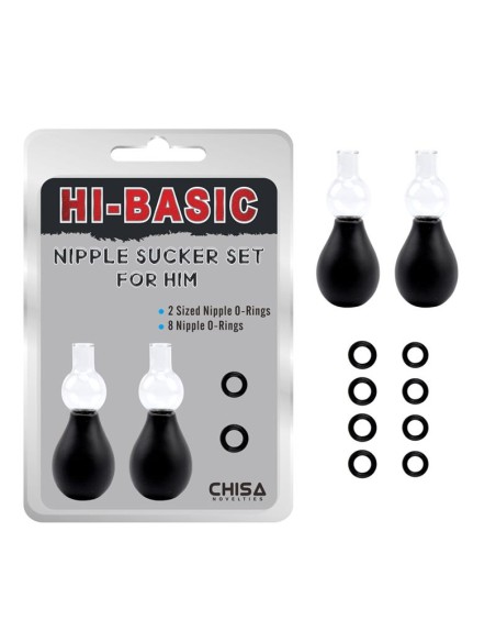 Bombas para Pezones Set for Him