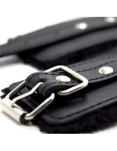 Esposas con Forro Interior Ajustables 30 cm Negro