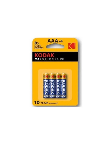 Pilas Alkaline Super Max AAA LR3 Blister de 4 Pilas Alkaline Super Max AAA LR3 Blister de 4