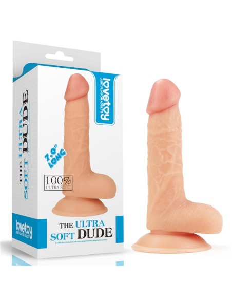 Dildo The Ultra Soft Dude 8 Natural