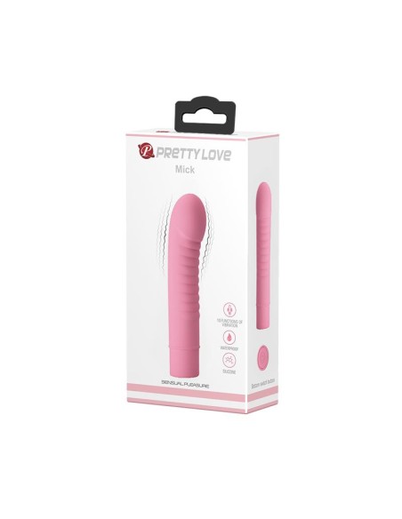 Estimulador Mick Silicona Rosa