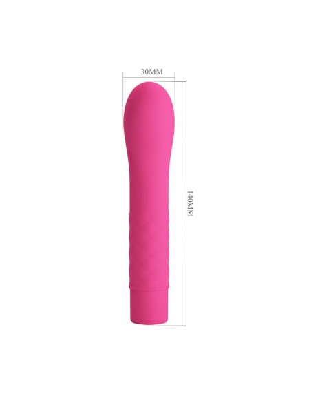 Vibrador Atlas Silicona Rosa Vibrador Atlas Silicona Rosa