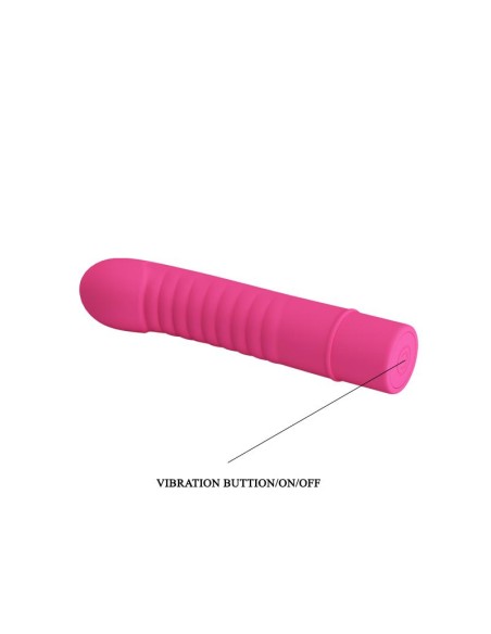 Vibrador Mick Silicona Rosa Vibrador Mick Silicona Rosa