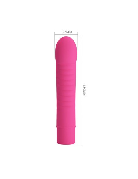 Vibrador Mick Silicona Rosa Vibrador Mick Silicona Rosa