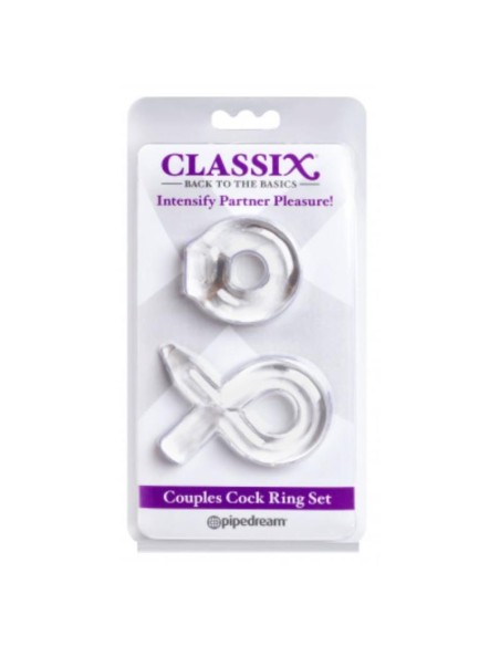 Kit de Anillos para el Pene Transparente Kit de Anillos para el Pene Transparente