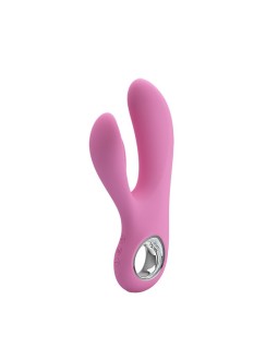 Vibrador Canrol USB Silicona Rosa Suave 2