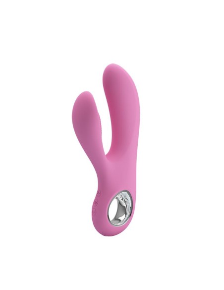 Vibrador Canrol USB Silicona Rosa Suave Vibrador Canrol USB Silicona Rosa Suave