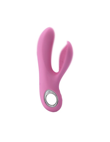 Vibrador Canrol USB Silicona Rosa Suave Vibrador Canrol USB Silicona Rosa Suave