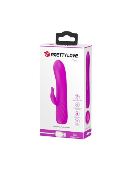 Vibrador Tim USB Silicona Purpura Vibrador Tim USB Silicona Purpura