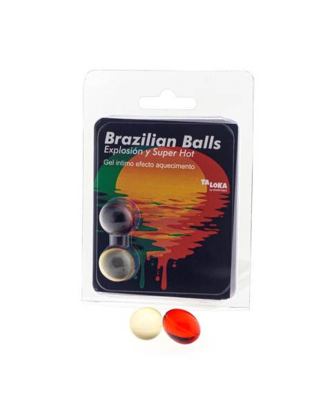 Set 2 Brazilian Balls Excitante Efecto Supercalentamieto