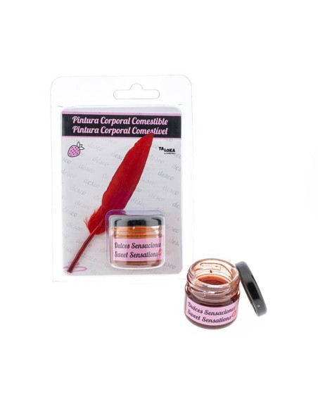 Pintura Corporal Besable Sabor Fresa