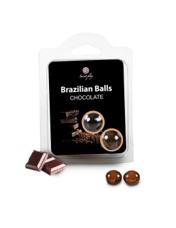 Set 2 Brazilian Balls Aroma a Chocolate