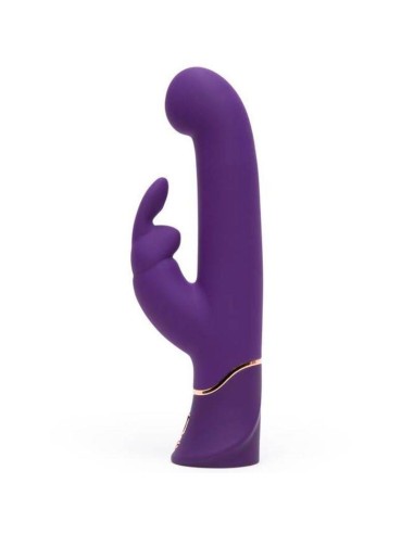Greedy Girl Vibrador con Movimiento Estimulador punto G y Rabbit Purpura