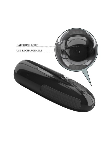 Masturbador Automatico Marlos con Vibracion y Movimiento USB