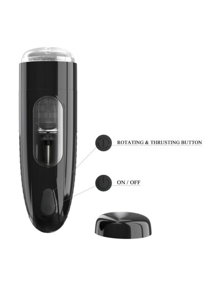 Masturbador Automatico Marlos con Vibracion y Movimiento USB