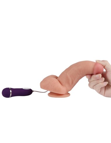 Vibrador Realista Control Remoto Red Eagle 17 cm