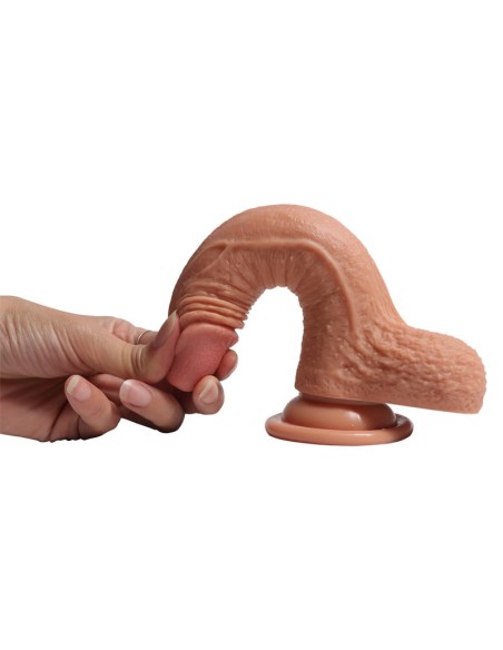 Dildo Silicona Doble Densidad Castiel 19 cm