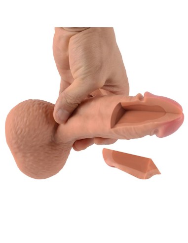 Dildo Silicona Doble Densidad Castiel 19 cm