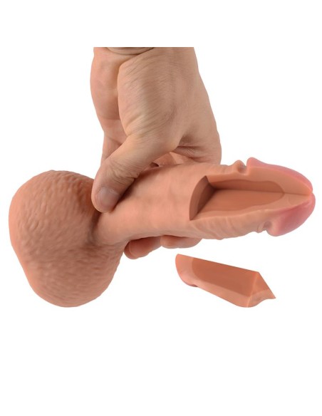 Dildo Silicona Doble Densidad Castiel 19 cm