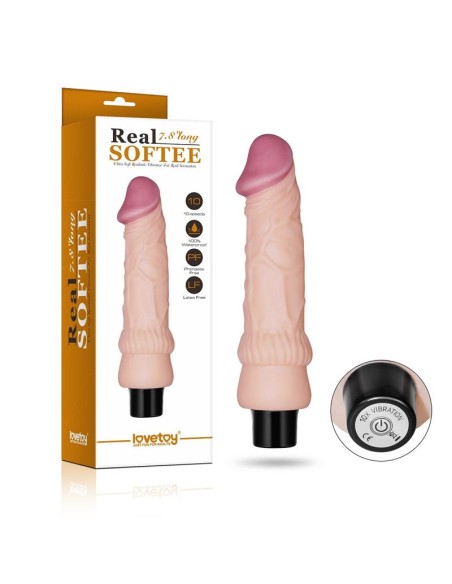 Vibrador Real Softee 78 Natural
