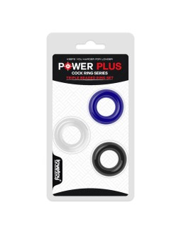 Pack de 3 Anillos para el Pene Power Plus 2