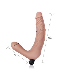 Doble Dildo Strapless Silicona USB 2