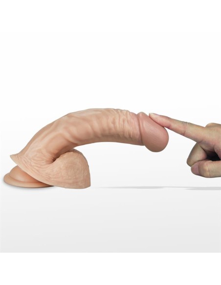 Dildo Real Extreme con Vibracion 85 Natural Dildo Real Extreme con Vibracion 85 Natural