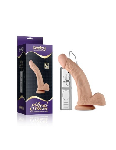 Dildo Real Extreme con Vibracion 85 Natural
