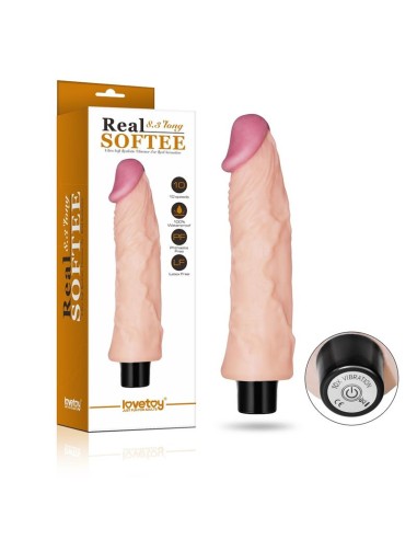 Vibrador Real Softee 8 Natural