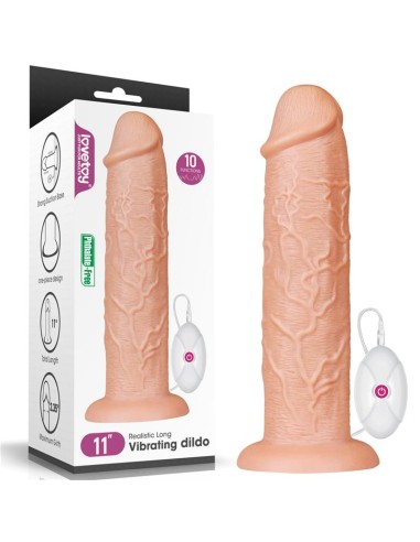 Dildo King 11 con Vibracion Natural