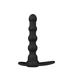 Plug Anal Double Prober con Vibracion Negro 2