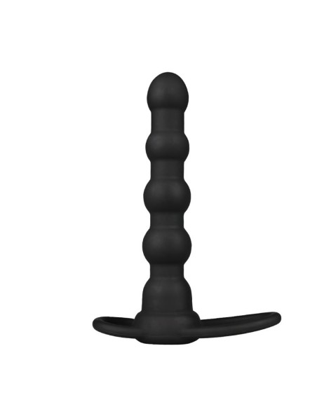 Plug Anal Double Prober con Vibracion Negro