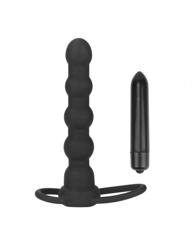 Plug Anal Double Prober con Vibracion Negro