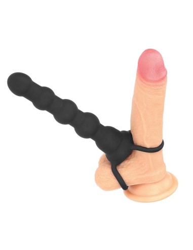 Plug Anal Double Prober con Vibracion Negro