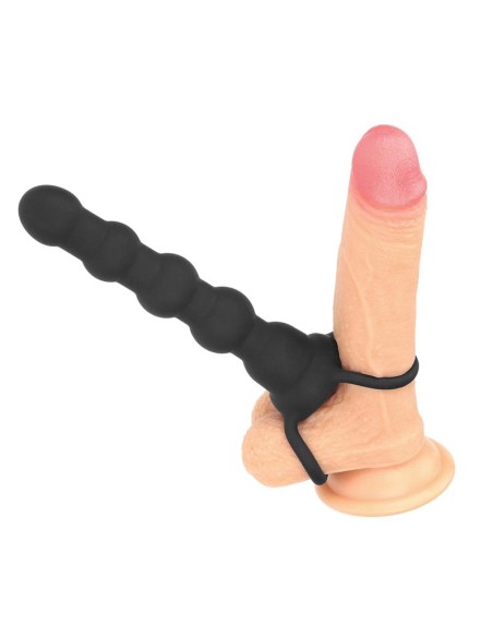 Plug Anal Double Prober con Vibracion Negro