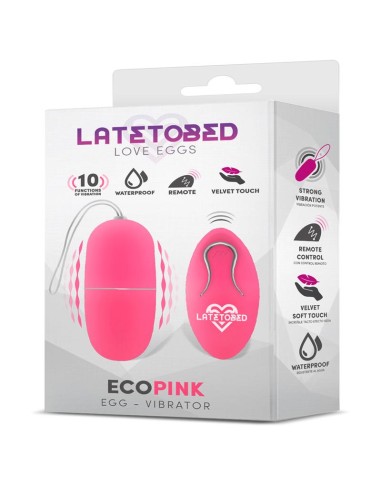 Ecopink Huevo Vibrador con Control Remoto